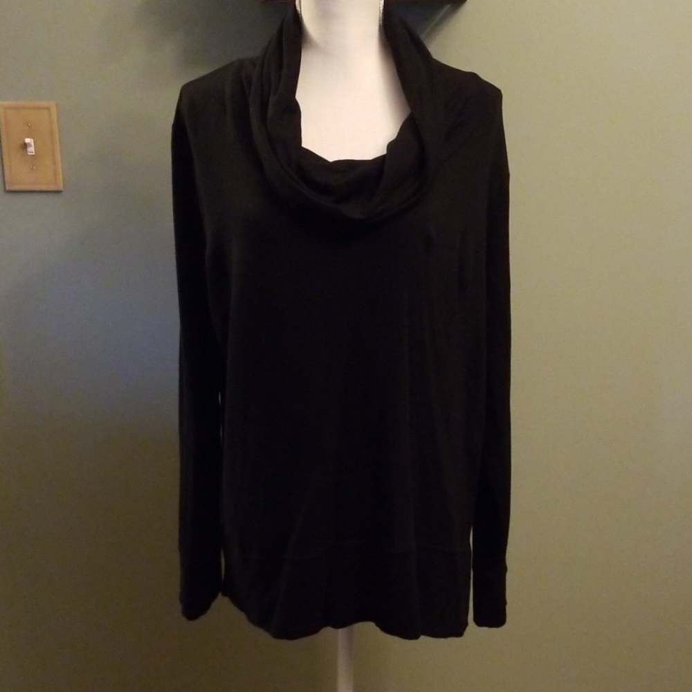 Green Tea Cowl neck